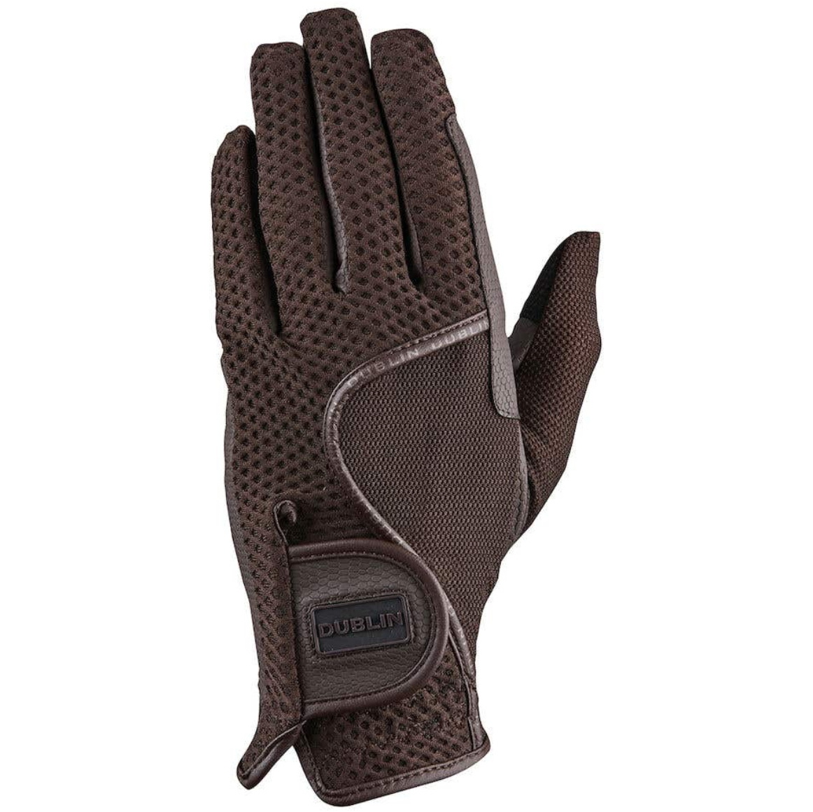 2025 Dublin Airflow Honeycomb Gloves 1018580 - Chocolate